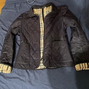 Burberry Black Jacket - Small
